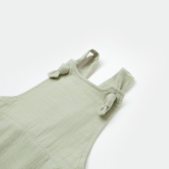 100% Organic Cotton Salopet Romper - Picture 6 of 8